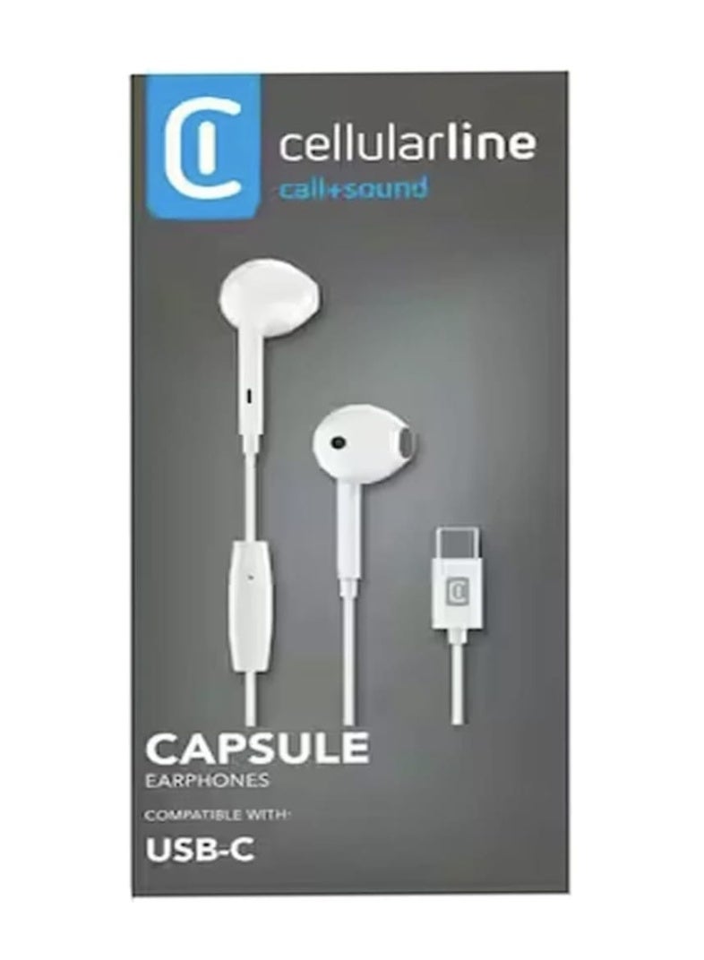 سيلولار لاين 🎧 سماعة تايب سي من سيلولارلاين - Image 2